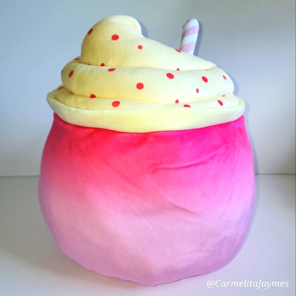 SCARLET 🔄 CINNAMON 🧋🍓 Strawberry & Frozen Yogurt Large Flip A Mallow ☆》NWT《☆ - Picture 6 of 11